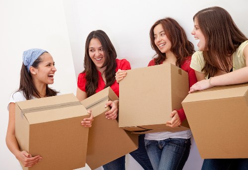 Temporary storage in Gospeloak used for moving boxes and furniture