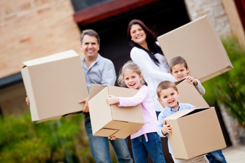 Packing boxes and furniture for local removals in Gospeloak