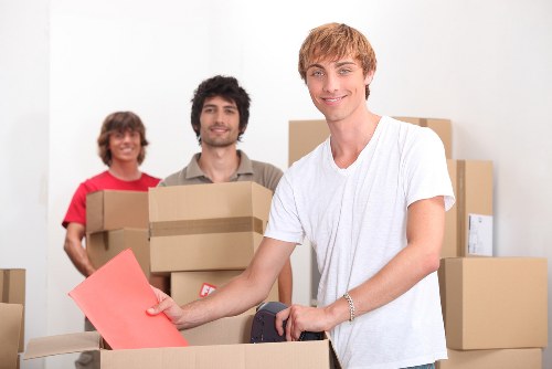 Employee wearing PPE during storage handling tasks